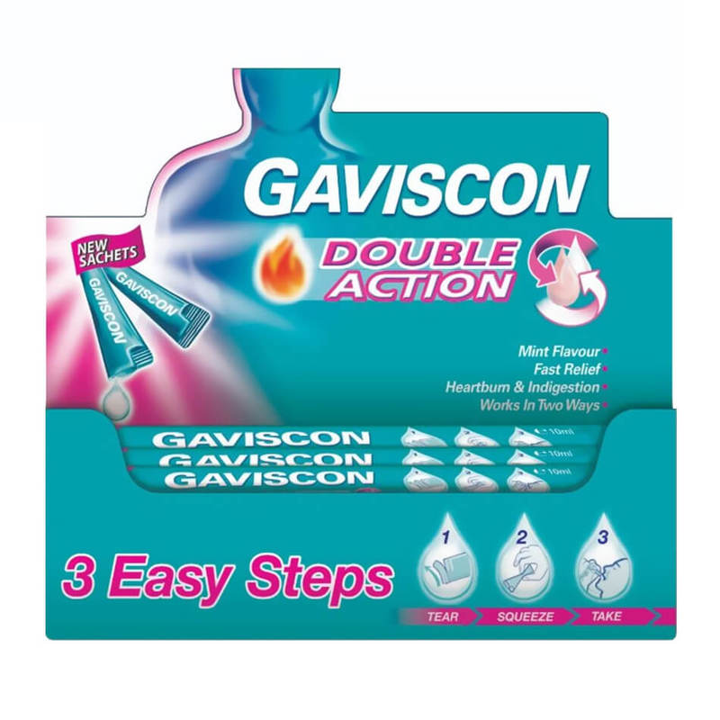 Gaviscon Double Action, 24 sachets