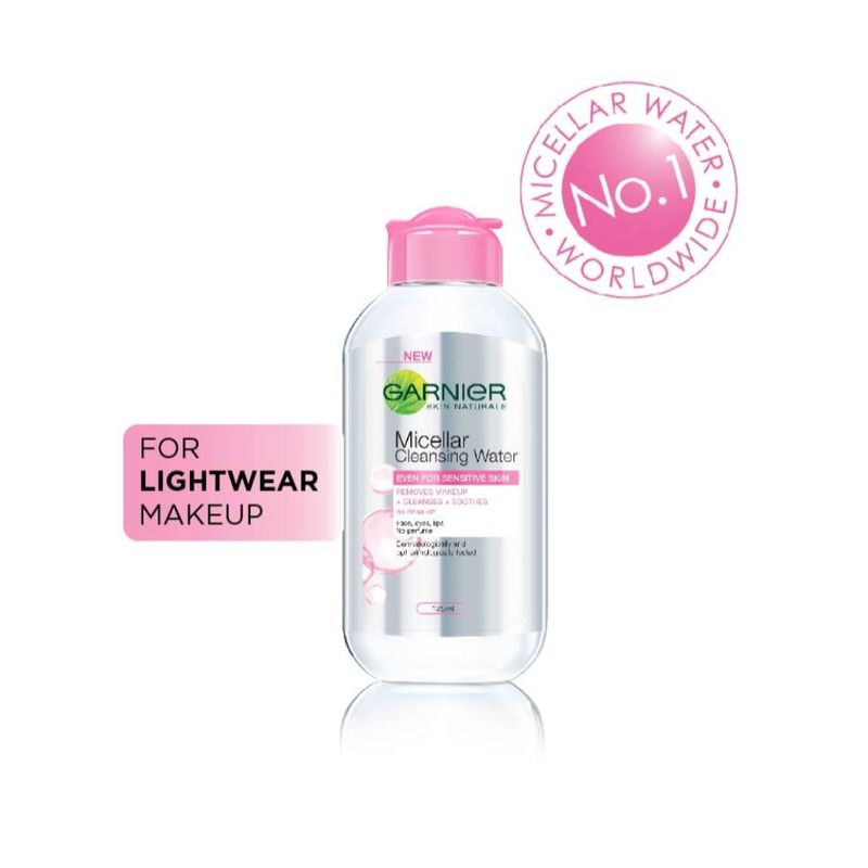 Garnier Skin Naturals Micellar Cleansing Water (For Sensitive Skin) 125ml