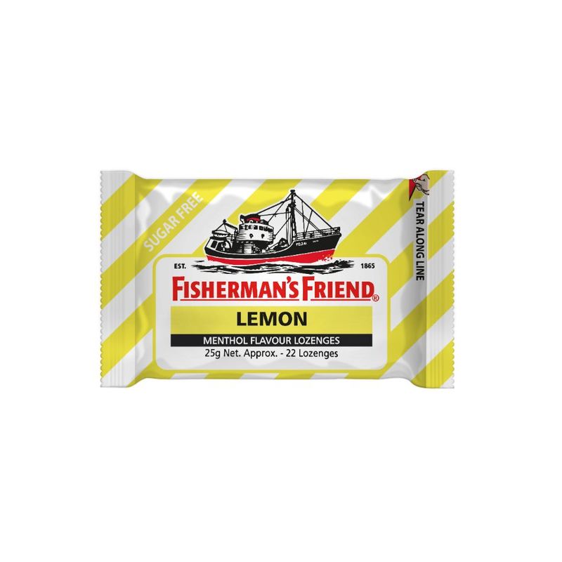 Fisherman's Friend Sugar Free Lemon Lozenges, 25g