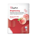 Happy Mask Beauty Up Peach Plus Brightening Face Mask