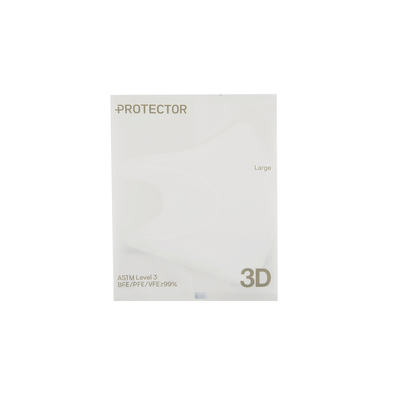 Protector 3D Face Mask (Large) Light 30pcs