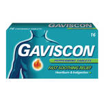 Gaviscon Peppermint Tablets,16 tablets