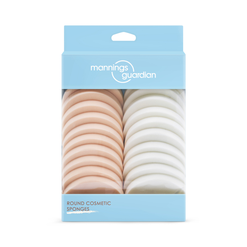 Mannings Guardian Round Cosmetic Sponges 20pcs