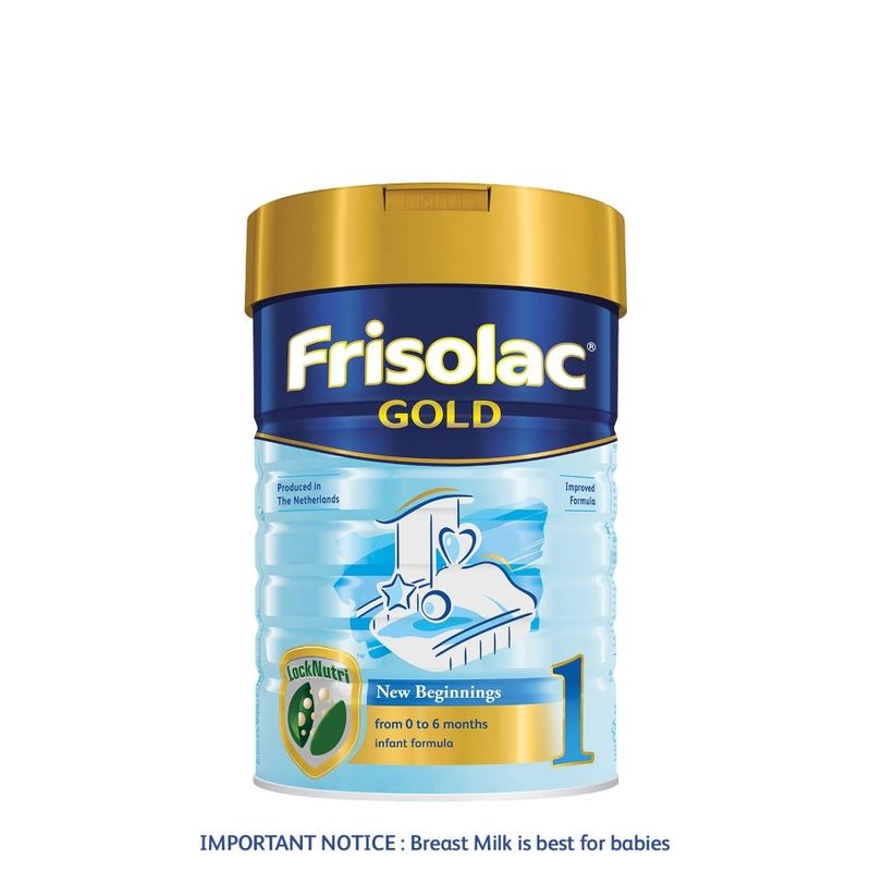 Frisolac Gold Stage 1 900g Infant Newborn Baby Milk Formula For Newborn 0 6 Months Friso Guardian Singapore