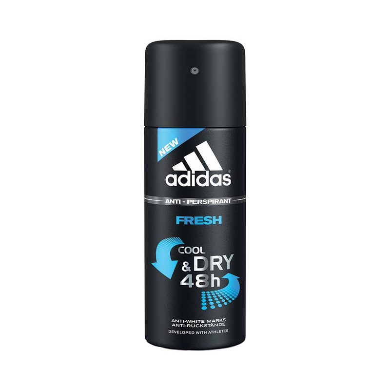 Adidas Fresh Anti-Perspirant Deodorant Spray, 150ml | Guardian Singapore