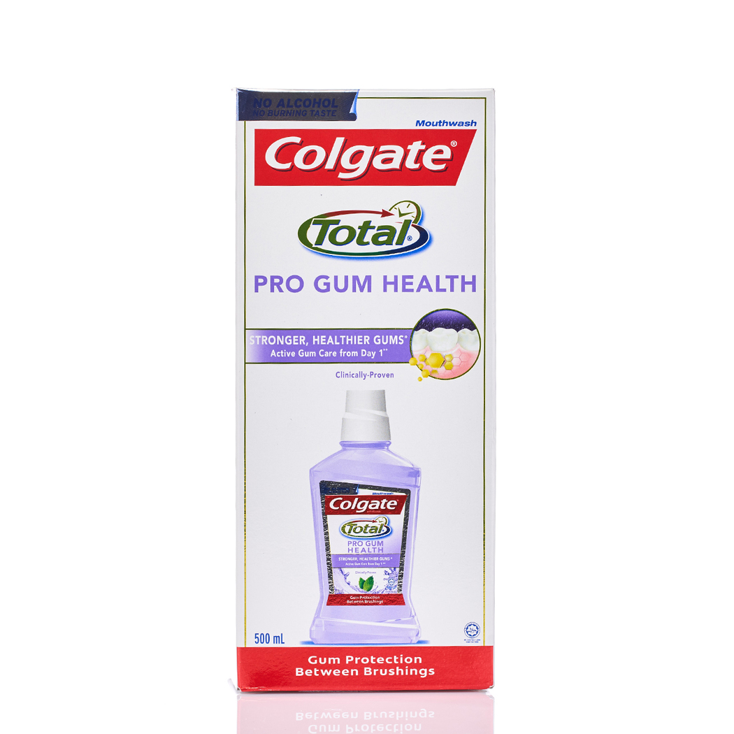 Colgate Plax Total Professional Gum Health Mouth Wash 500ml Mannings