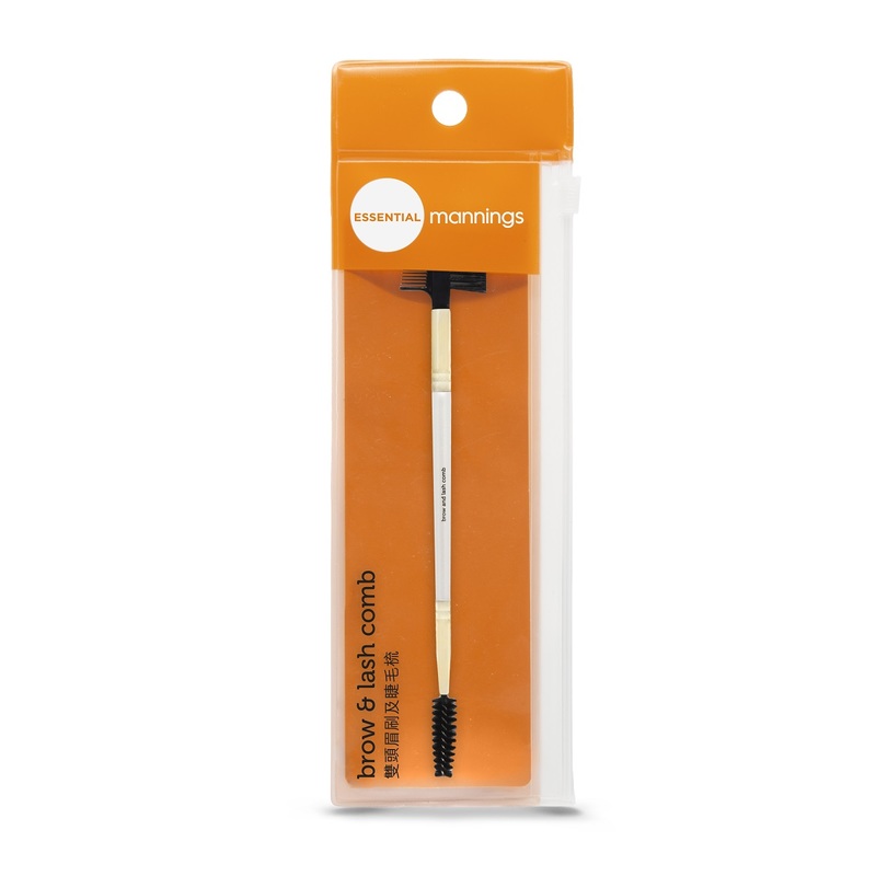 Essential Mannings Brow And Lash Comb 1pc