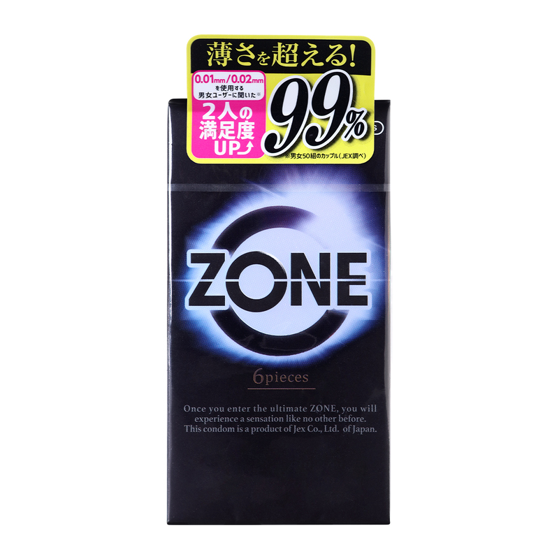 JEX Zone Condom (Pink) 6pcs