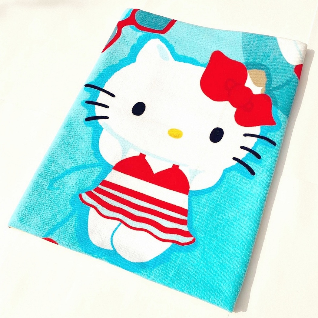 hello kitty beach towel