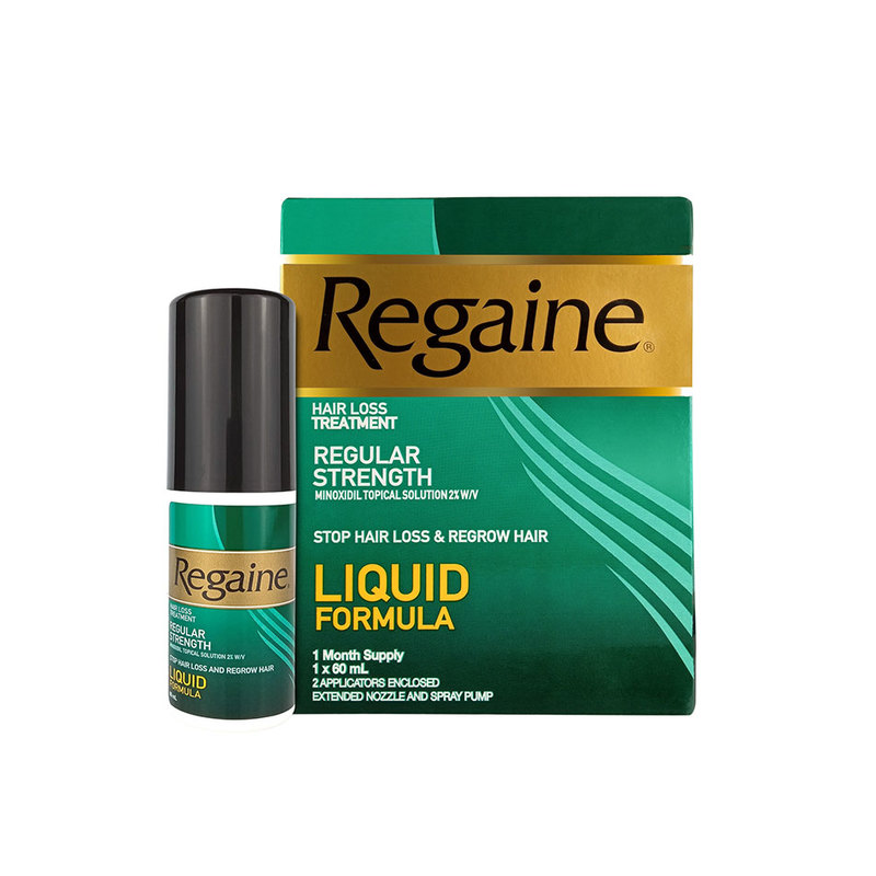 Regaine Regular Strength Hair Loss Treatment 2% Minoxidil Solution, 60ml