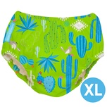 Charlie Banana 2-in-1 Swim Diaper & Training Pants Cactus Verde X-Large 1pc