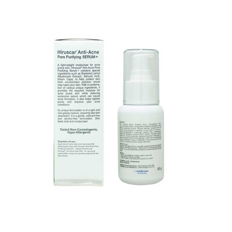 Hiruscar Anti-Acne Pore Purifying Serum+ 50g