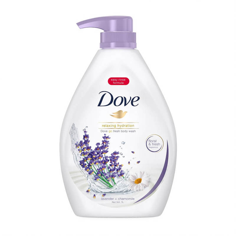 Dove Go Fresh Relaxing Lavender Body Wash, 1L