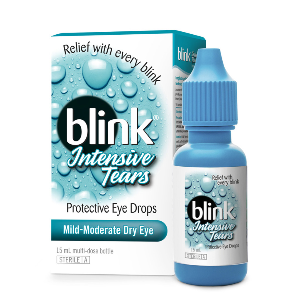 Blink Intensive Tears Protective Eye Drops, 15ml Eye Care Eye & Ear