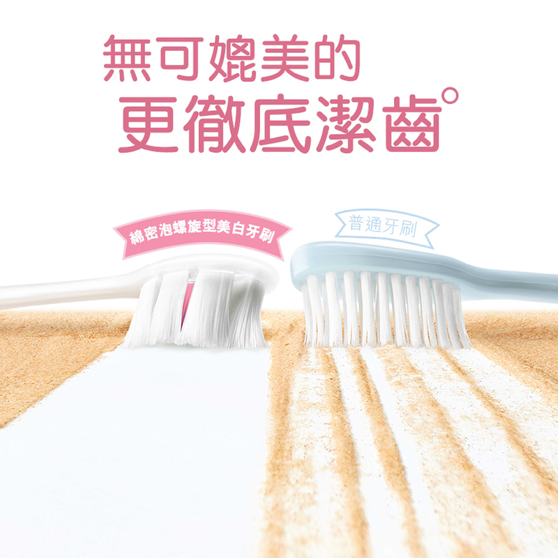 Colgate Cushion Clean Spiral Toothbrush (Random Color) 1pc