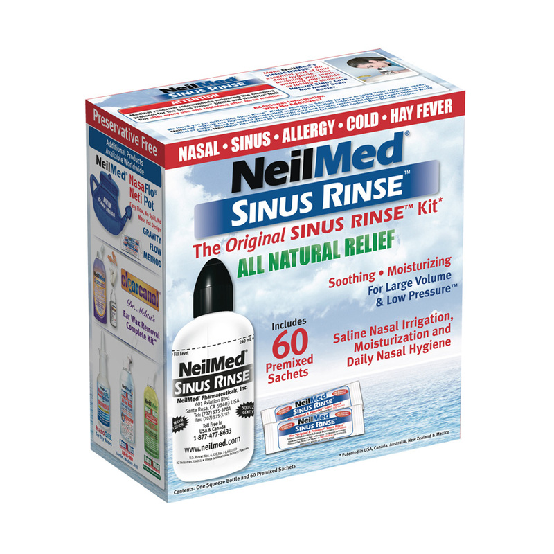 Sinus nose clearance rinse