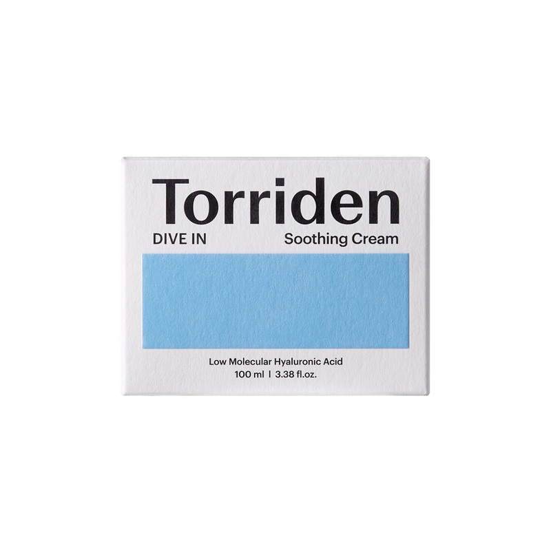 Torriden Dive In Low Molecular Hyaluronic Acid Soothing Cream 100ml