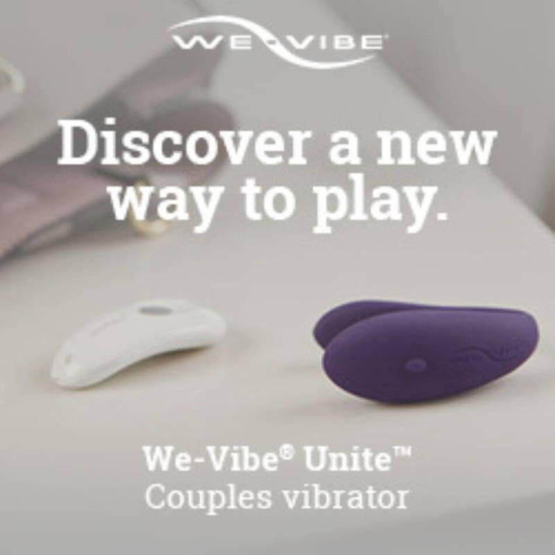 We Vibe Unite Couples Vibrator With Remote Purple Adult Toys