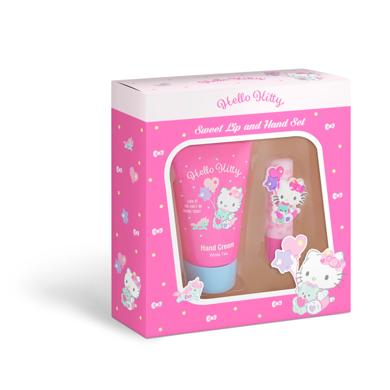 Mannings Hello Kitty Sweet Lip and Hand Set 3.5g + 50ml