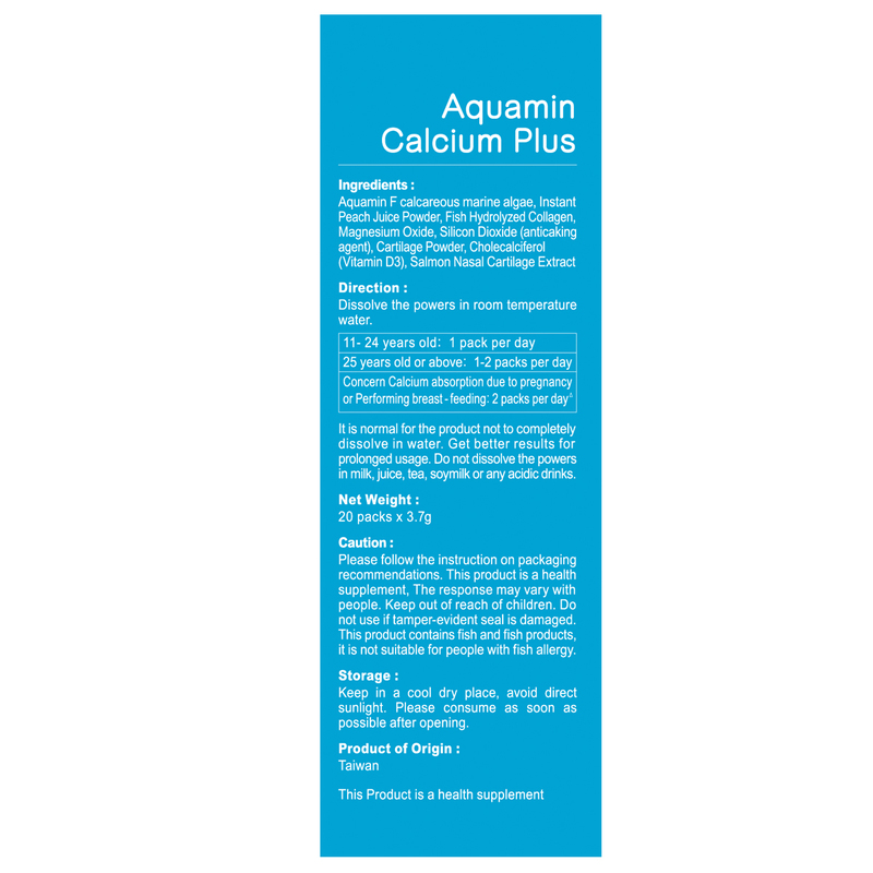 Herbs Aquamin Calcium plus 20pcs