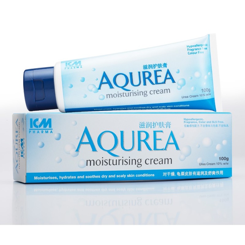ICM Pharma Aqurea Moisturising Cream, 100g