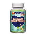 VitaHealth Kids Gummies with Calcium & Vitamin D3 60 Gummies