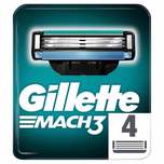 Gillette Mach3+ Replacement Cartridges 4 Count