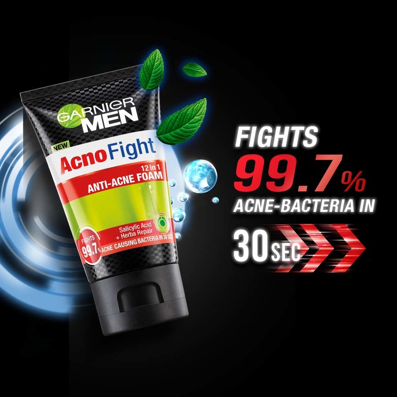 Garnier Acno Fight Anti-Acne Scrub In Foam 100ml