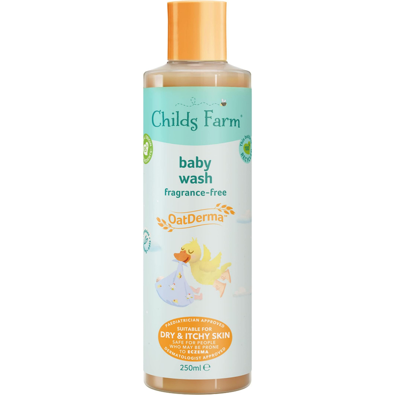 Childs Farm OatDerma Baby Wash Fragrance-free 250ml