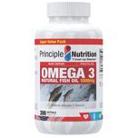 Principle Nutrition  Omega-3 Natural Fish Oil 1000mg 300s