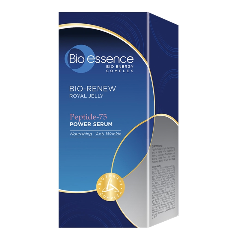 Bio-Essence Bio-Renew Peptide-75 Power Serum 30ml