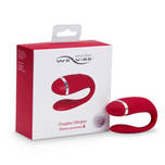 We-Vibe Couples Vibrator Battery Operated - Red