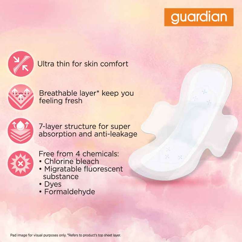 Guardian Day Fresh & Comfort Ultra Thin Napkin Twin Pack 24cm