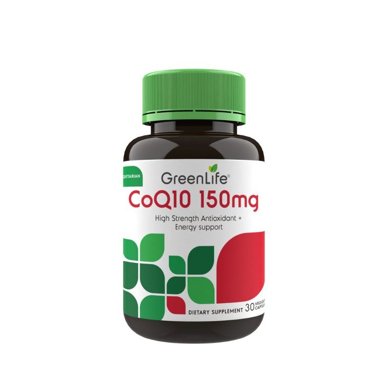 GreenLife CoQ10 150mg, 30 capsules