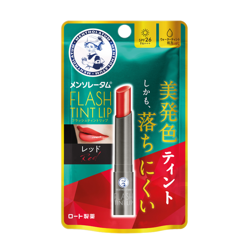 Mentholatum Flash Tint Lip - 01 RED 2g