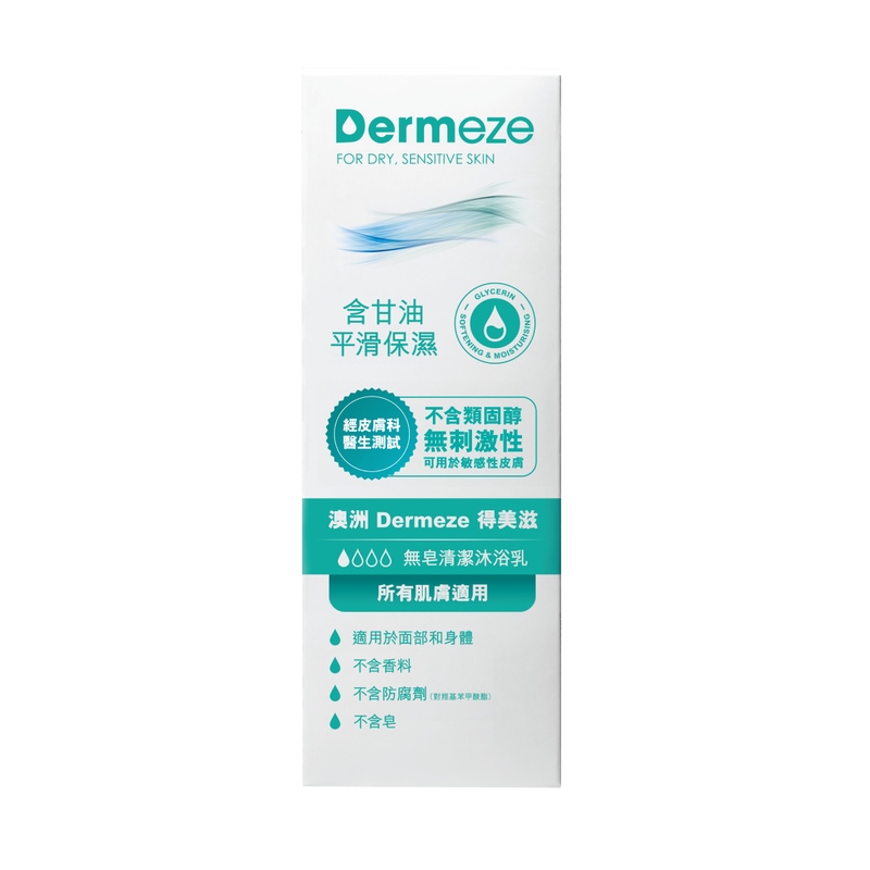 Dermeze Moisturising Soap Free Wash 400ml