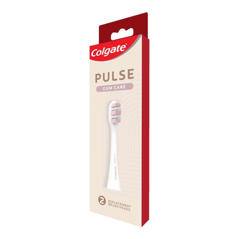Colgate Pulse Sonic Electric Toothbrush Refill Brush Head 2pcs