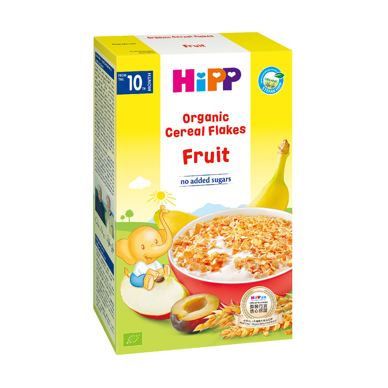 HiPP喜寶有機穀物片 雜果 200克