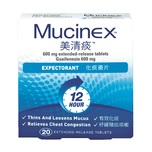 Mucinex 600mg Extended-release Tablets 20pcs