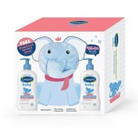 Cetaphil Baby Ultra Moisturizing Bath & Wash 400ml Twin Pack + Free Elephant Hooded Towel