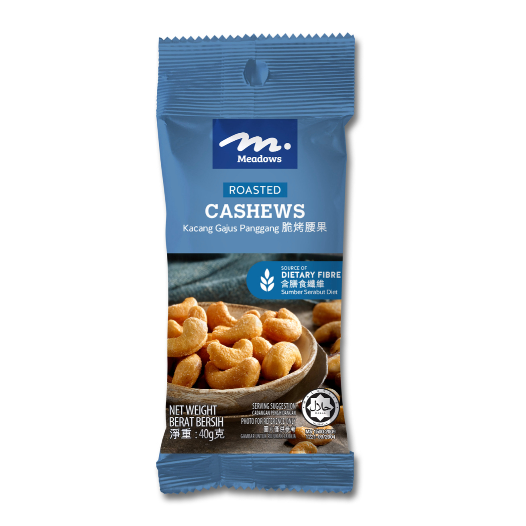 Meadows Roasted Cashews 40g | Mannings Online Store