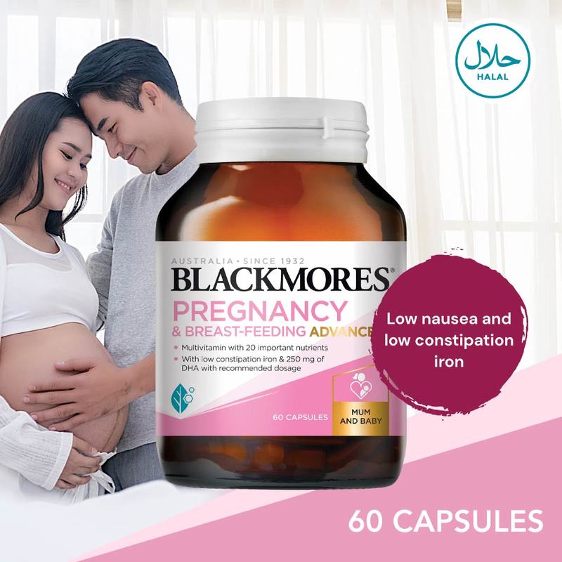 Blackmores Pregnancy & Breast Feeding Advanced 120s