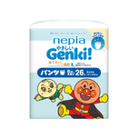 Nepia妮飄Genki!日本製麵包超人嬰兒學習褲 XXL 26片