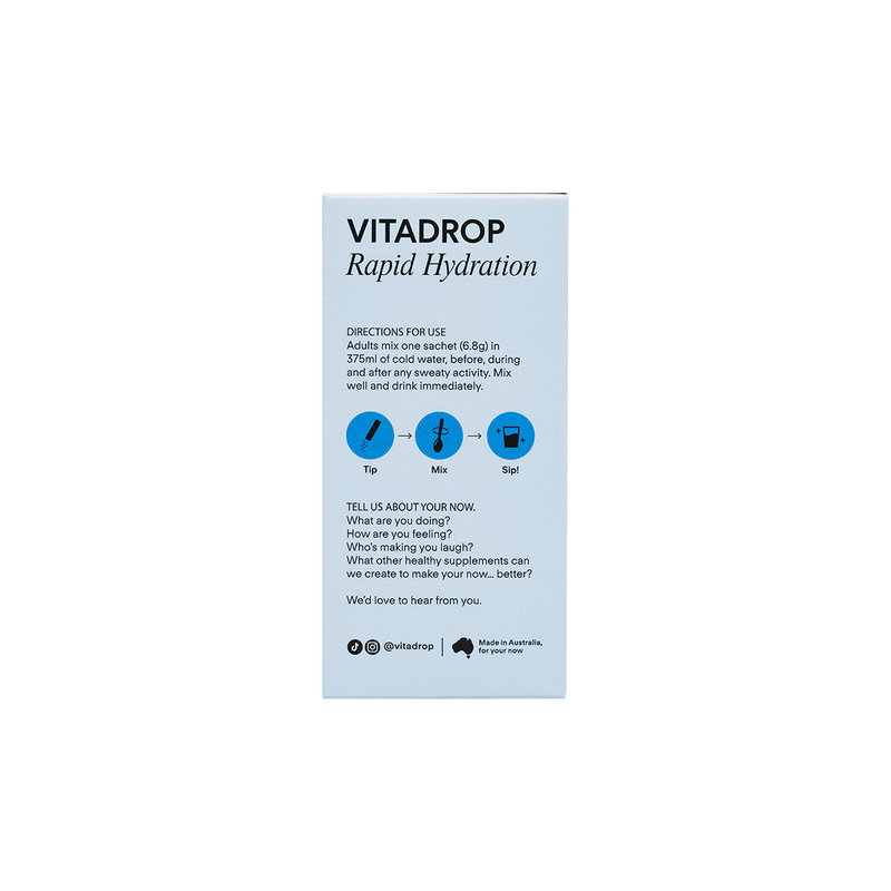 Vitadrop Rapid Hydration 6.8g x 21 Sachets