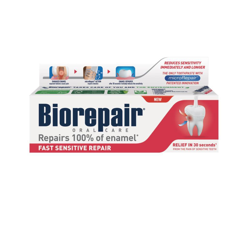 Biorepair Fast Sensitive Repair Toothpaste 75ml