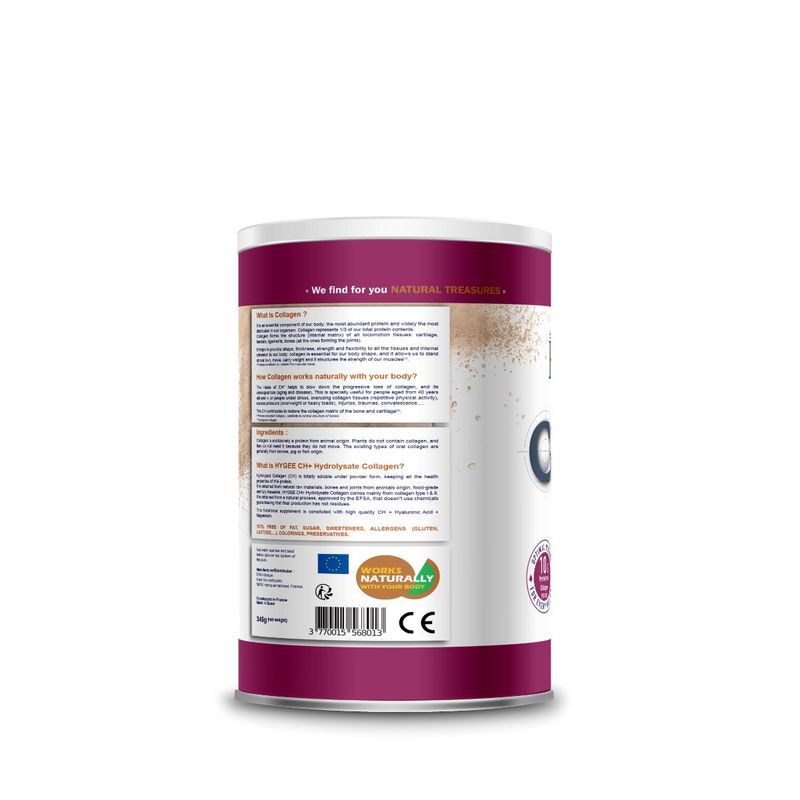 HYGEE CH+ Premium Hydrolyzed Collagen Beauty Active (Forest Fruit Flavor - 30day Servings) 345g