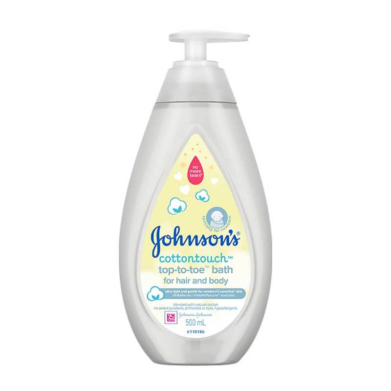 Johnson's Baby Cottontouch Top-to-Toe Bath, 500ml