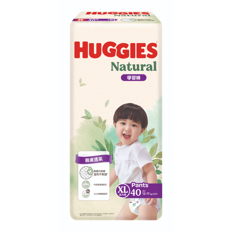 Huggies Natural Pant XL 40pcs