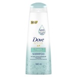 Dove Fresh Nourishment Micellar Aqua Peptide Shampoo (for Itchy Scalp and Dandruff Prone Hair) 340ml