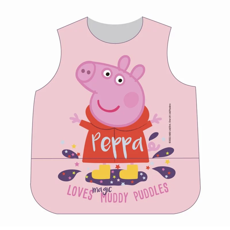 Parents League Peppa Pig 背心連袋防水罩衣(12個月及以上)Peppa 1件